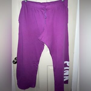 PINK Straight Leg Sweatpants